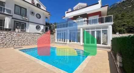 Вилла планировки 3+1 в районе Фетхие - Анталия