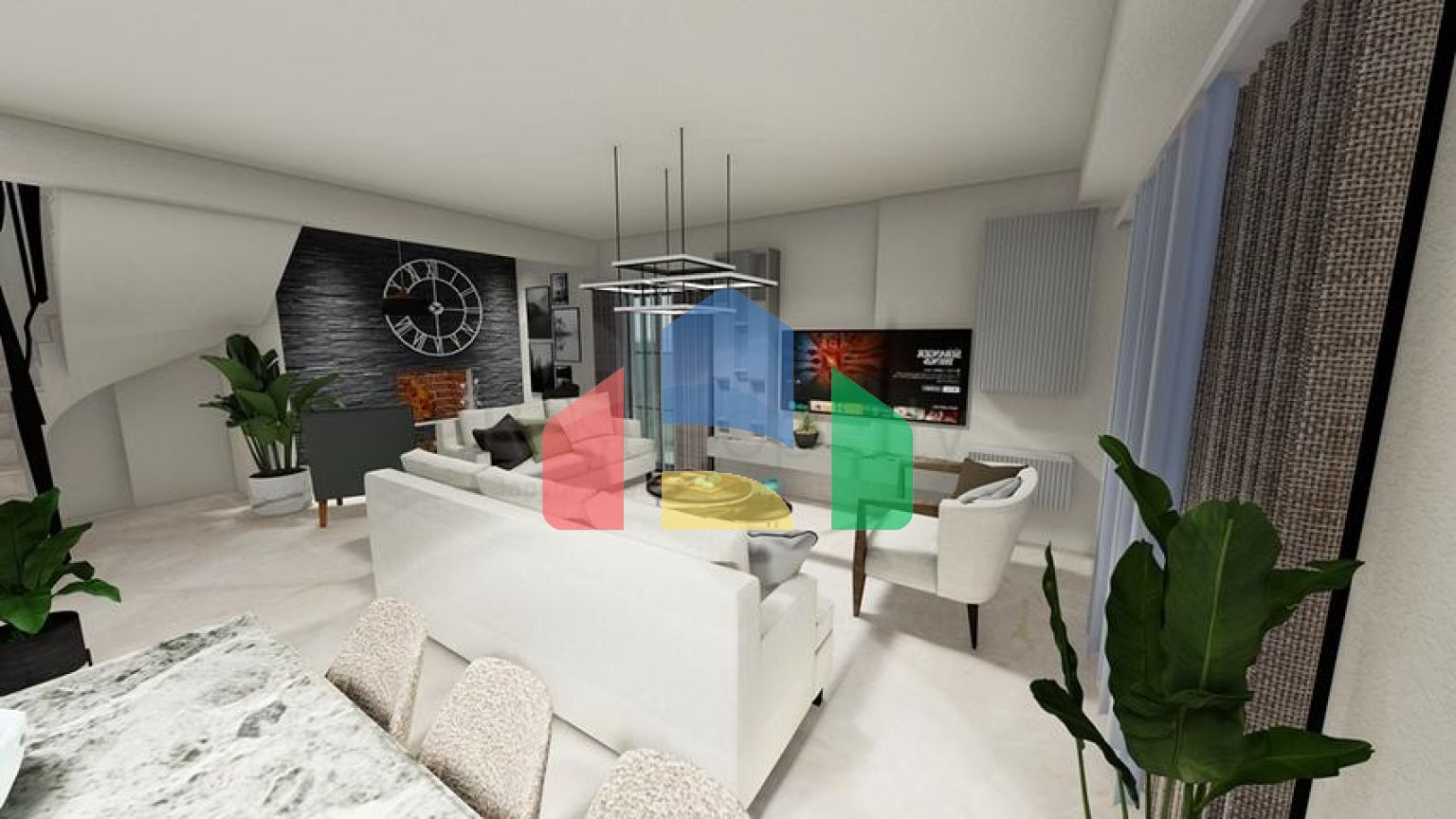 Вілла планування 4 + 1 в районі Фетхіє - Анталія