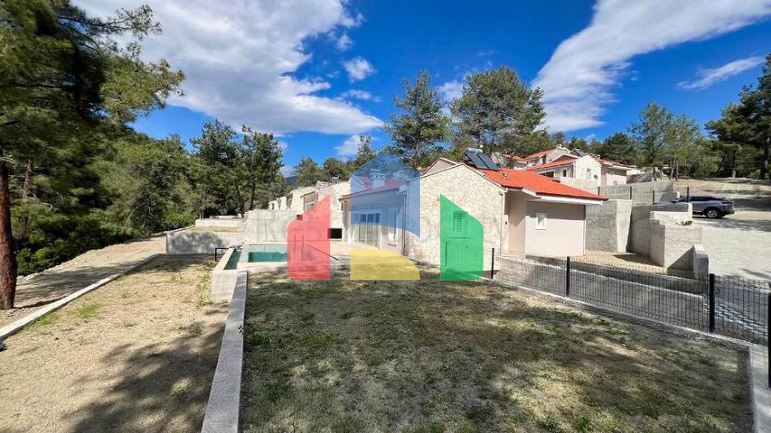 Вилла планировки 3+1 в районе Фетхие - Анталия