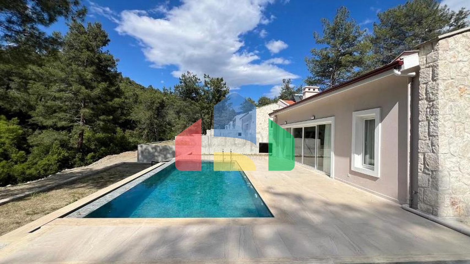 Вилла планировки 3+1 в районе Фетхие - Анталия