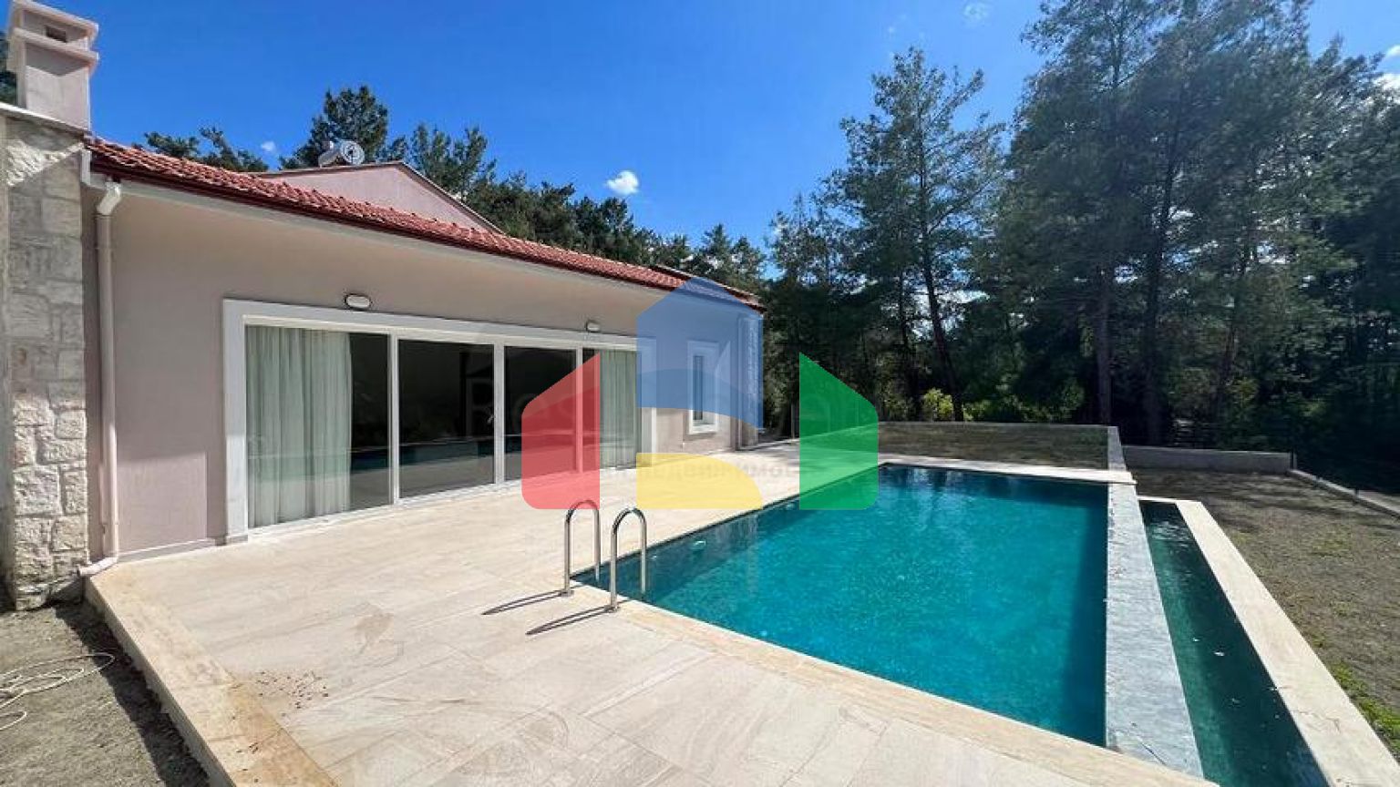 Вилла планировки 3+1 в районе Фетхие - Анталия