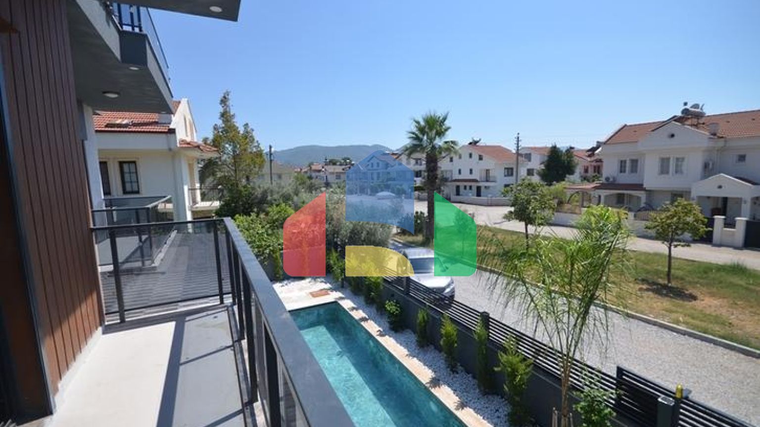 Вилла планировки 6+1 в районе Фетхие - Анталия