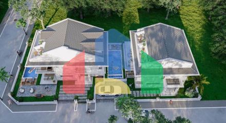 Вілли планування 6 + 1 в районі Фетхіє - Анталія
