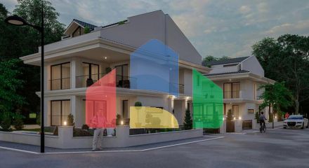 Вілли планування 6 + 1 в районі Фетхіє - Анталія