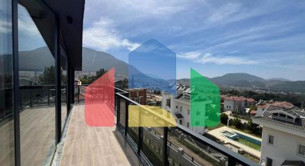 Вилла планировки 6+1 в районе Фетхие - Анталия