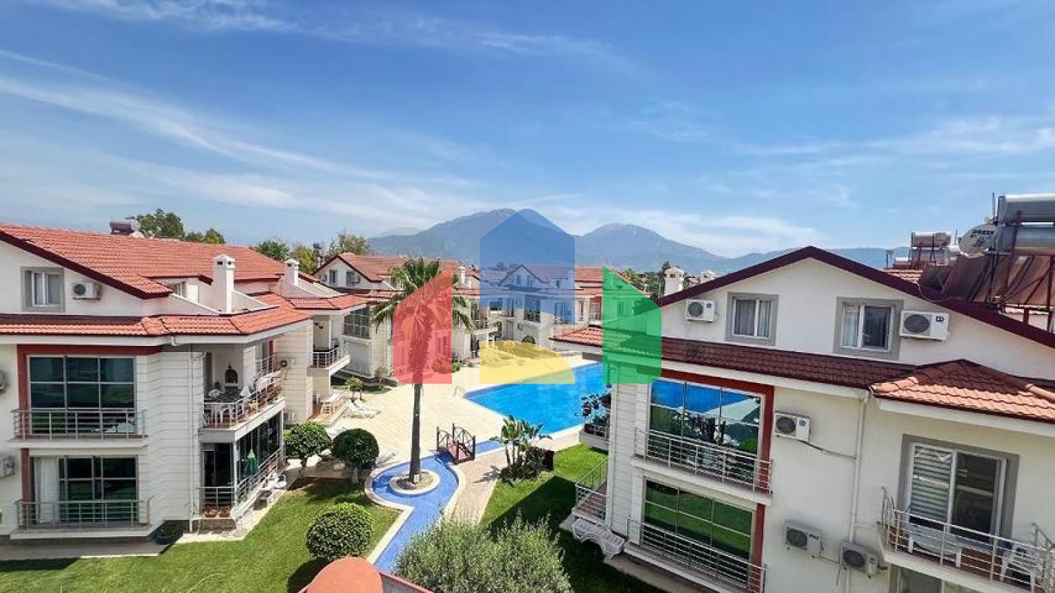 Квартира планировки 3+1 в районе Фетхие - Анталия