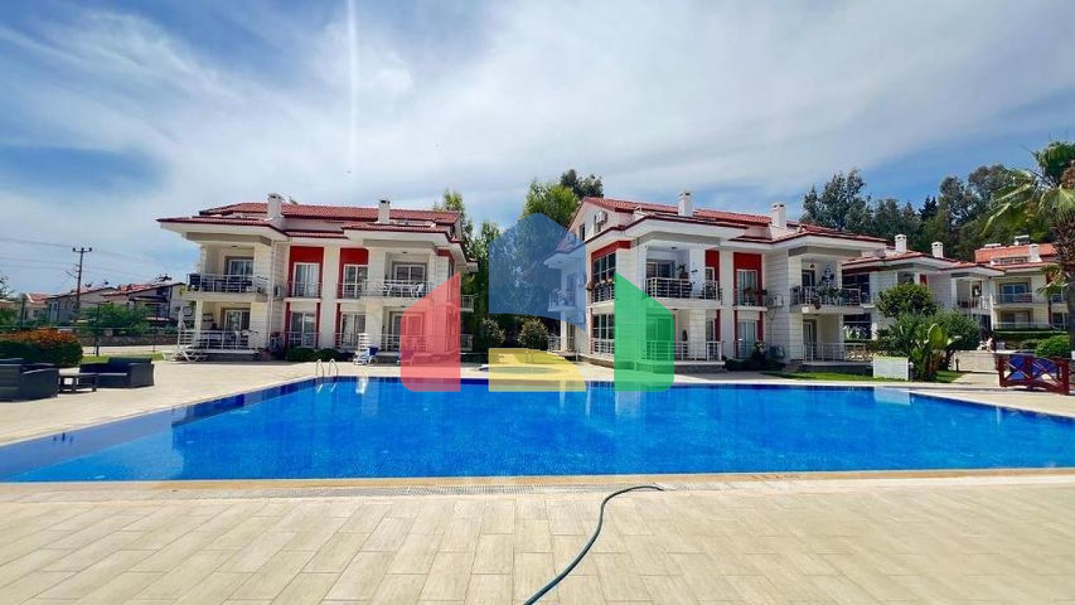 Квартира планировки 3+1 в районе Фетхие - Анталия