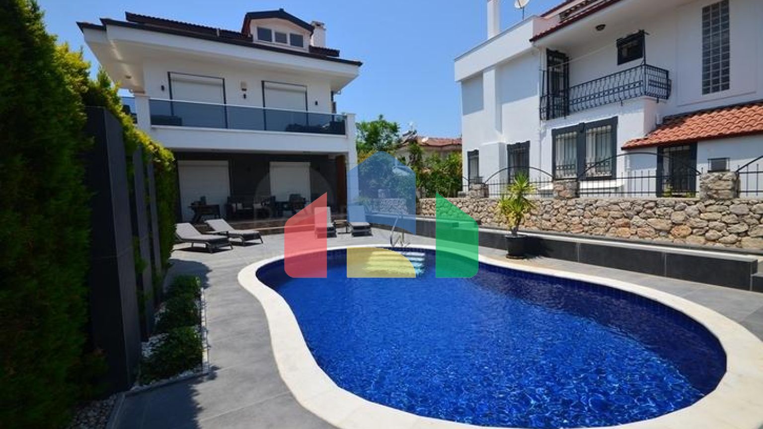 Вілла планування 3 + 1 в районі Фетхіє - Анталія