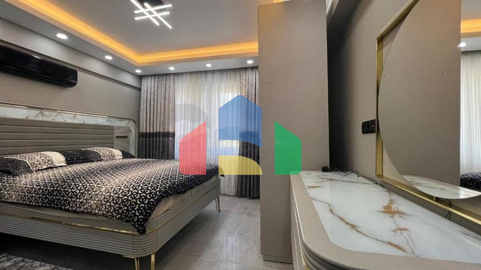 Лвартира планировки 3+1 в районе Фетхие - Анталия