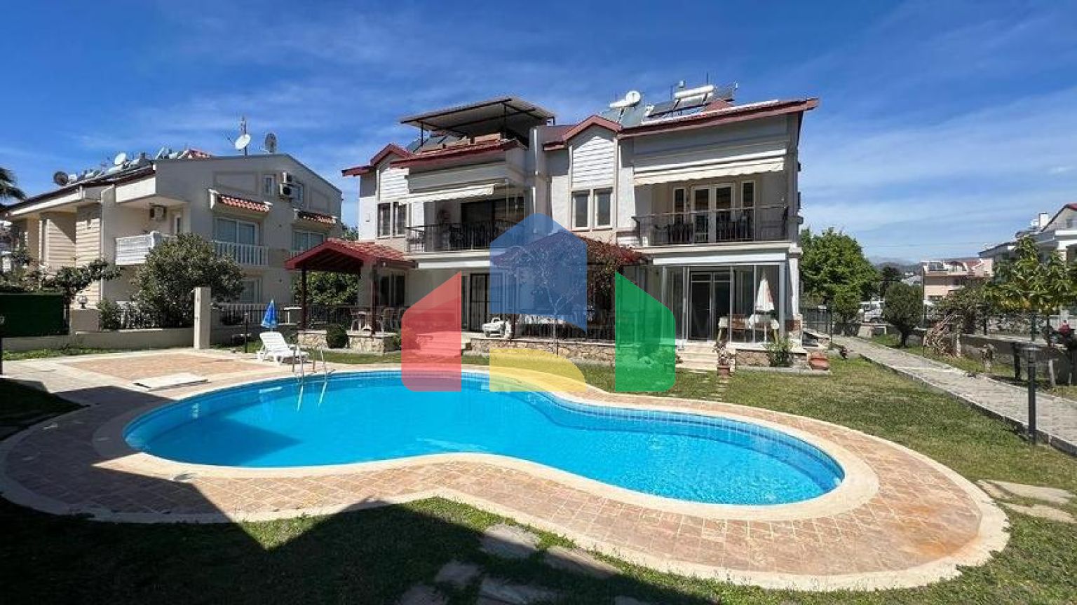 Лвартира планировки 3+1 в районе Фетхие - Анталия