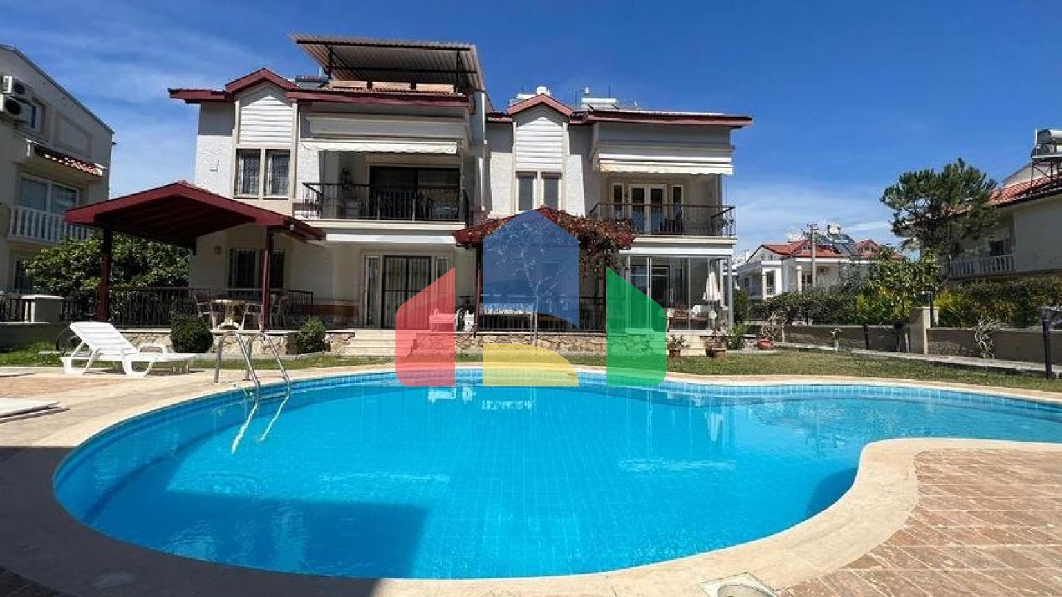 Лвартира планировки 3+1 в районе Фетхие - Анталия