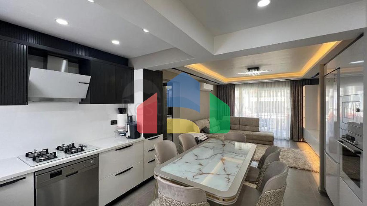 Лвартира планировки 3+1 в районе Фетхие - Анталия