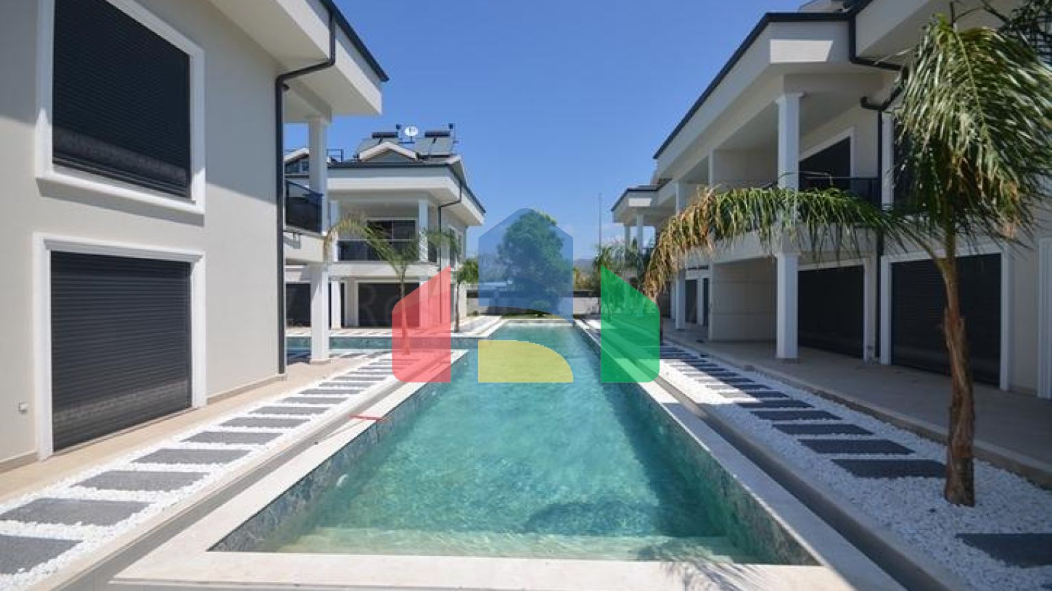 Квартира планировки 2+1 в районе Фетхие - Анталия