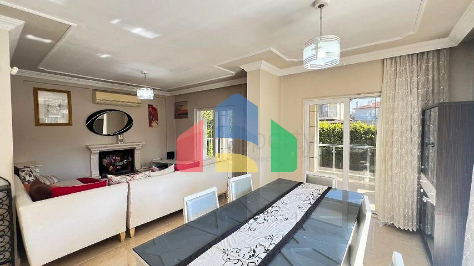 Вилла планировки 3+1 в районе Фетхие - Анталия