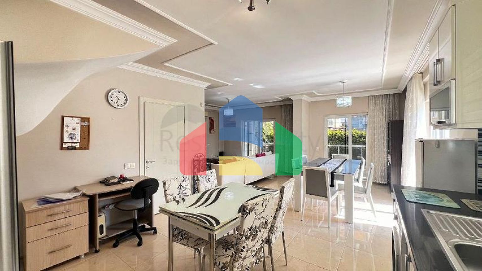 Вилла планировки 3+1 в районе Фетхие - Анталия