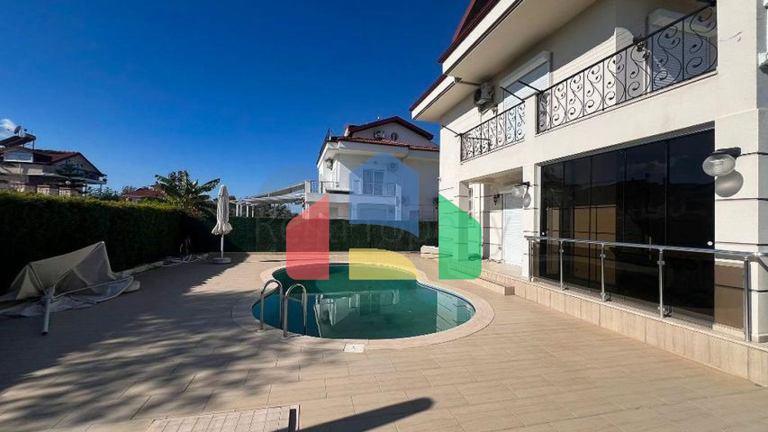 Вилла планировки 3+1 в районе Фетхие - Анталия