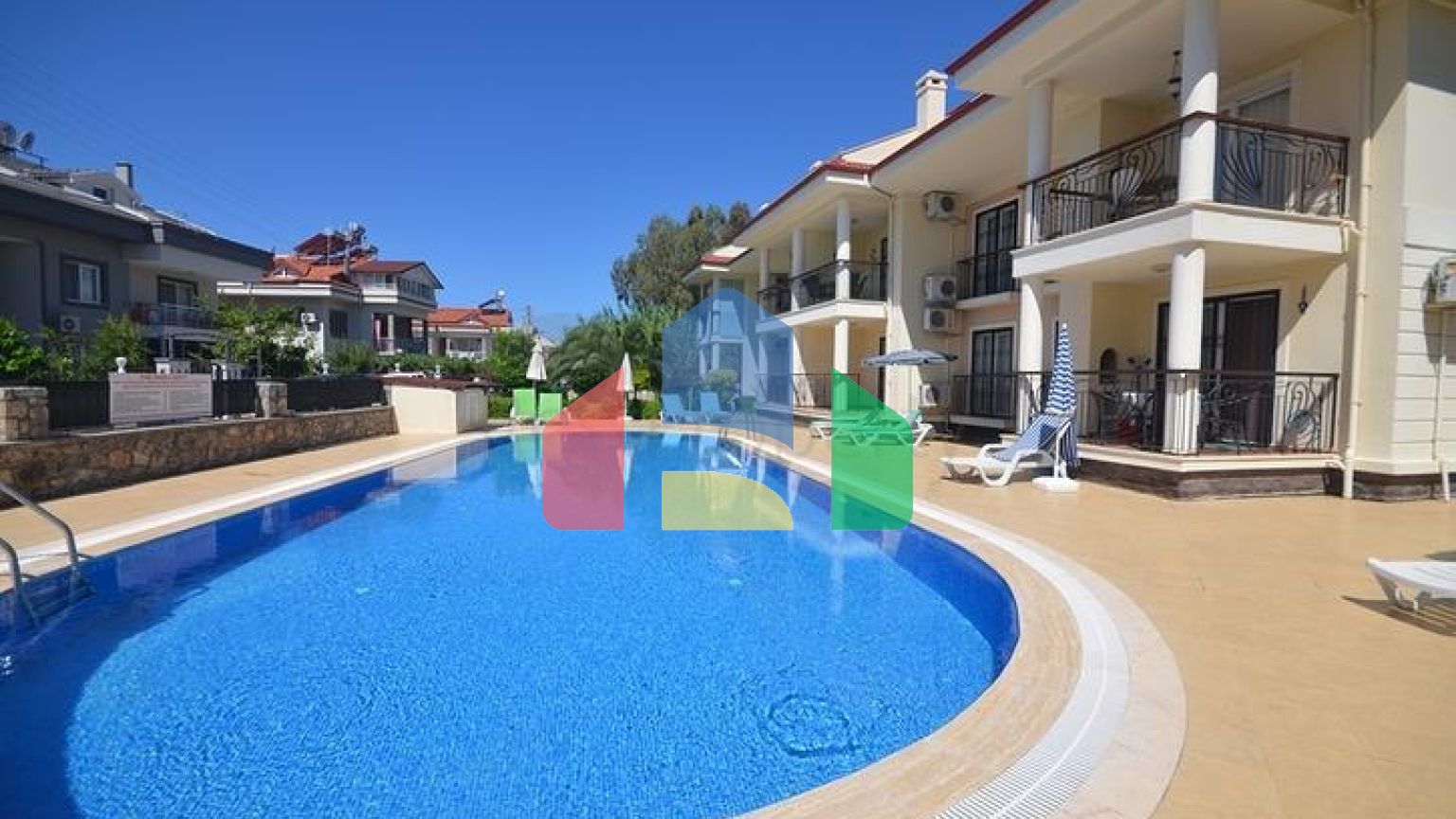 Квартира планировки 2+1 в районе Фетхие - Анталия