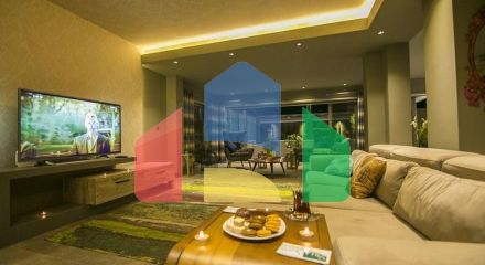 Вилла планировки 3+1 в районе Фетхие - Анталия