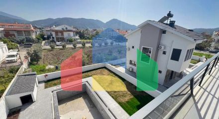 Вілла планування 4 + 1 в районі Фетхіє - Анталія