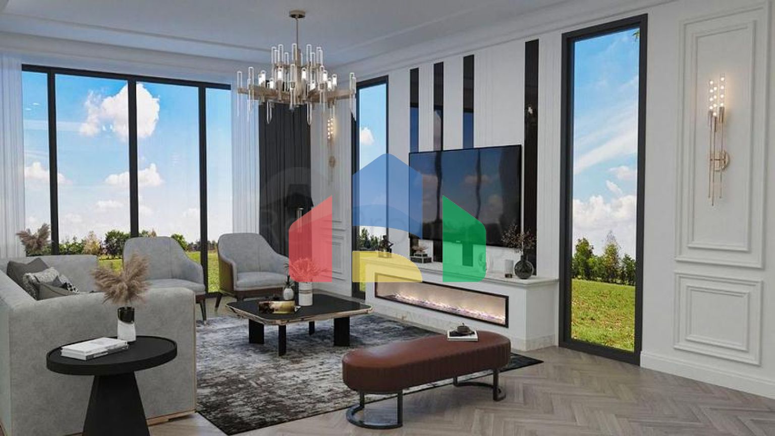 Вілла планування 4 + 1 в районі Фетхіє - Анталія