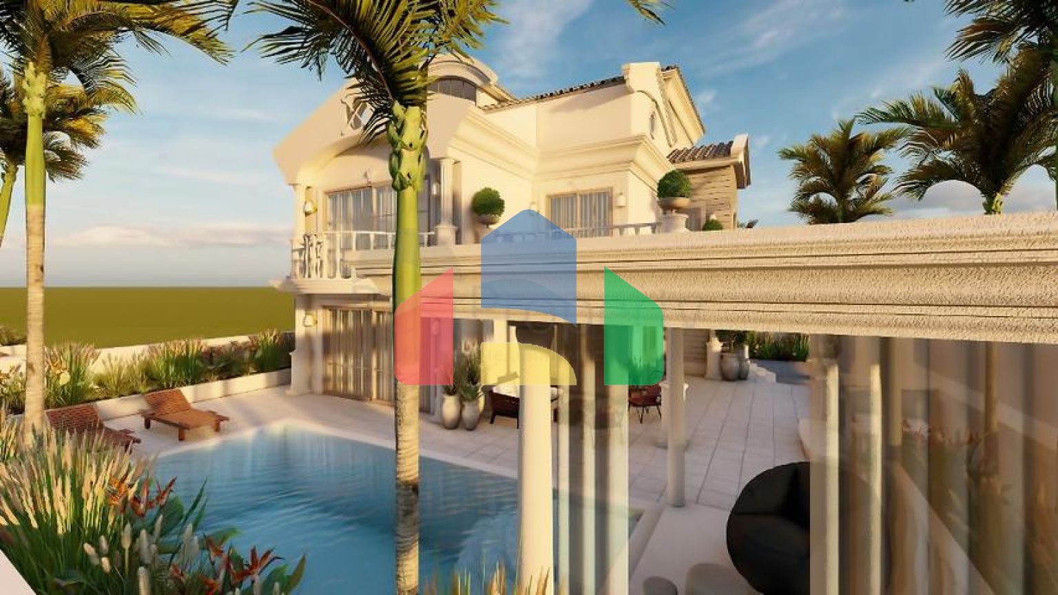 Вілла планування 4 + 1 в районі Фетхіє - Анталія