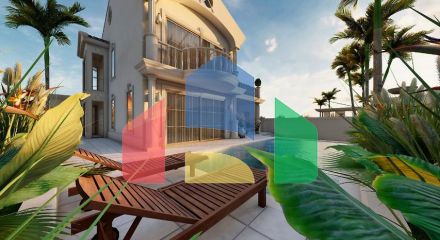 Вілла планування 4 + 1 в районі Фетхіє - Анталія