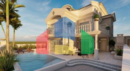 Вілла планування 4 + 1 в районі Фетхіє - Анталія