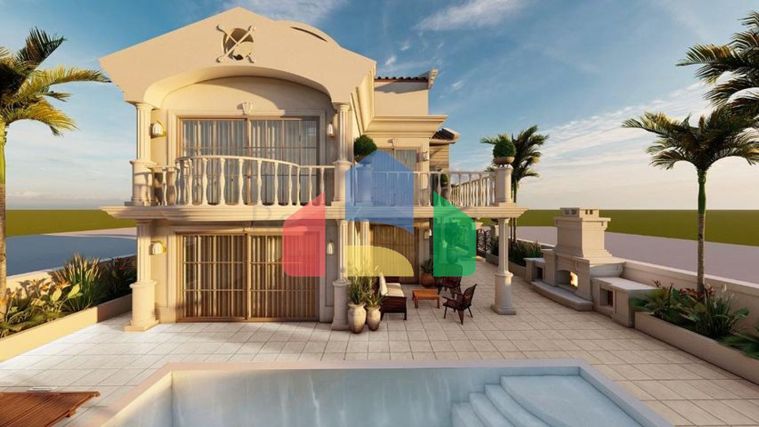 Вілла планування 4 + 1 в районі Фетхіє - Анталія