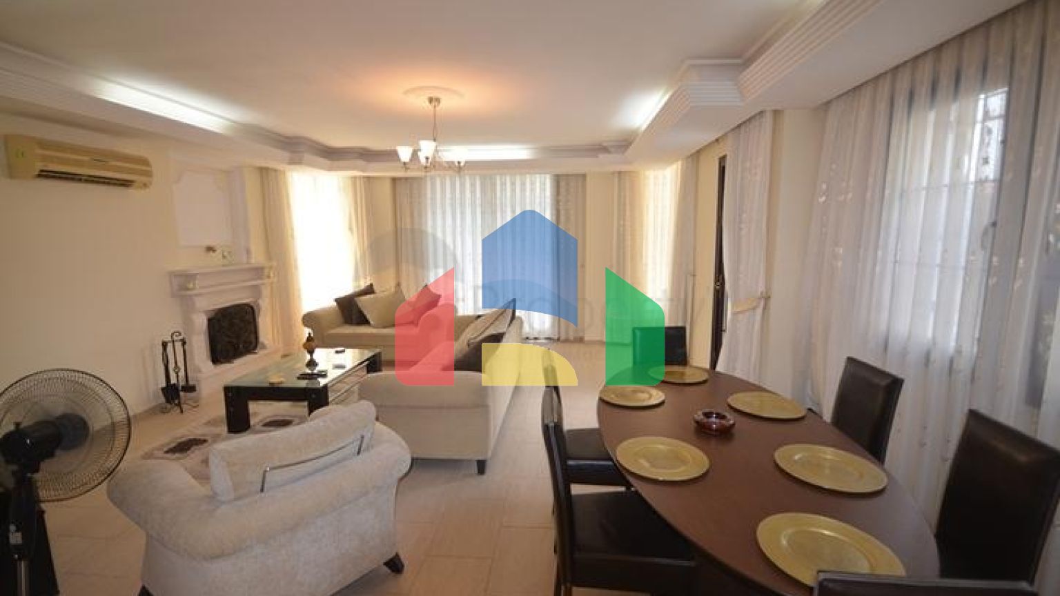 Вілла планування 4 + 1 в районі Фетхіє - Анталія