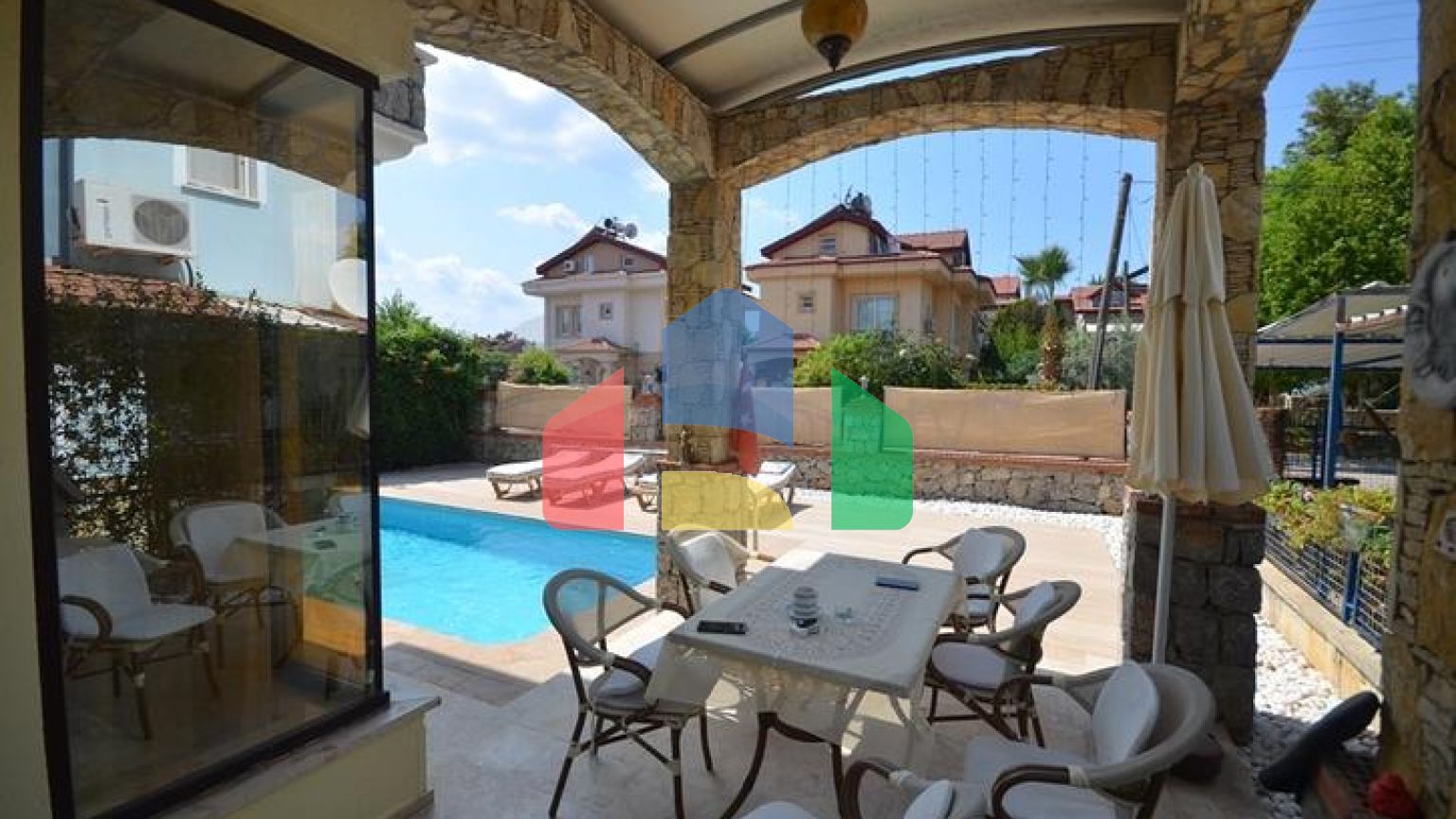 Вілла планування 4 + 1 в районі Фетхіє - Анталія