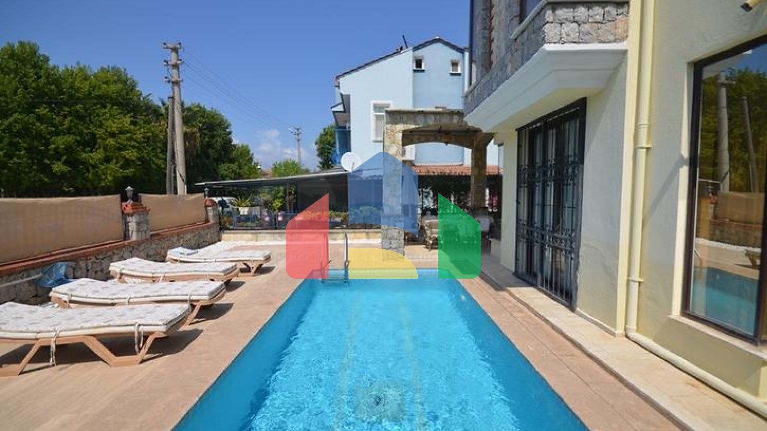 Вілла планування 4 + 1 в районі Фетхіє - Анталія