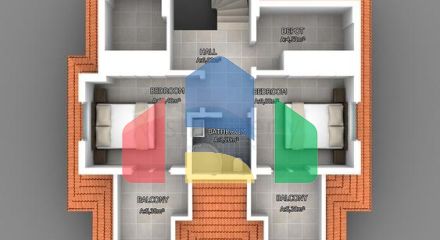 Вілла планування 4 + 1 в районі Фетхіє - Анталія Вілла планування 4 + 1 в районі Фетхіє - Анталія