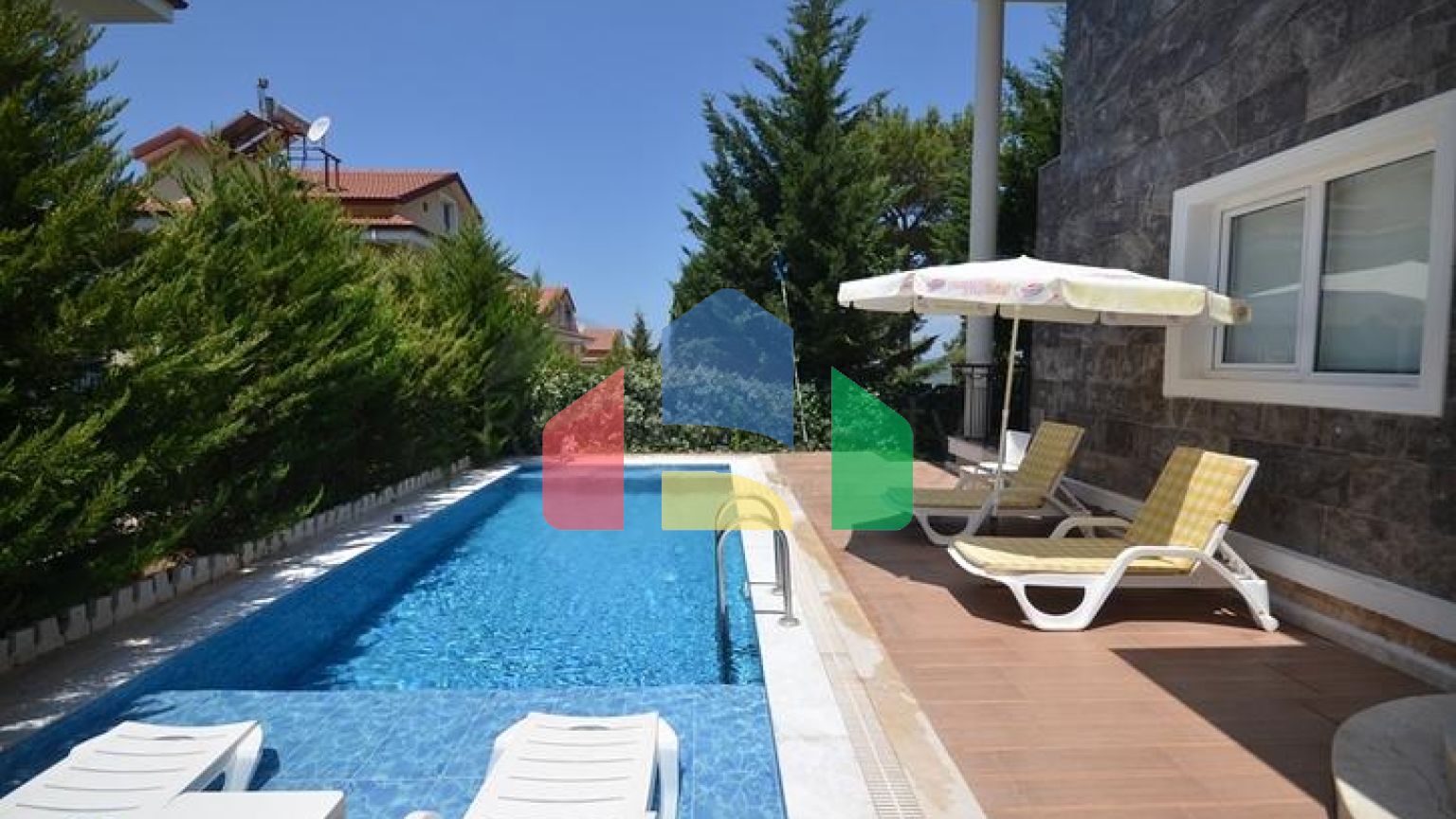 Вілла планування 4 + 1 в районі Фетхіє - Анталія