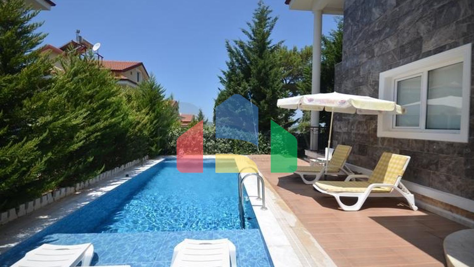 Вілла планування 4 + 1 в районі Фетхіє - Анталія