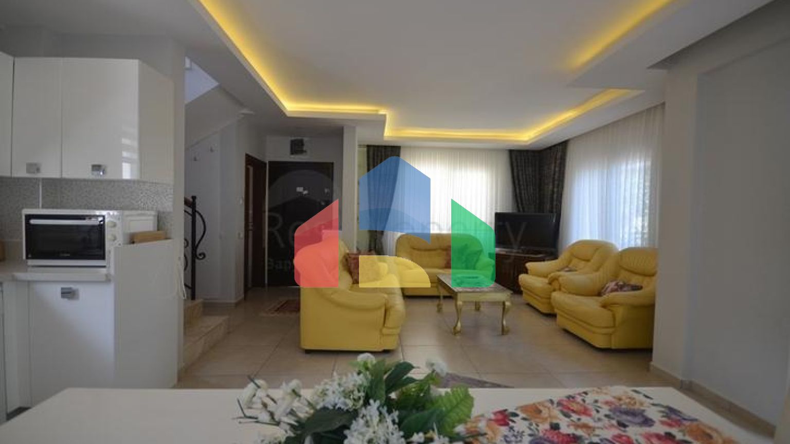 Вілла планування 4 + 1 в районі Фетхіє - Анталія