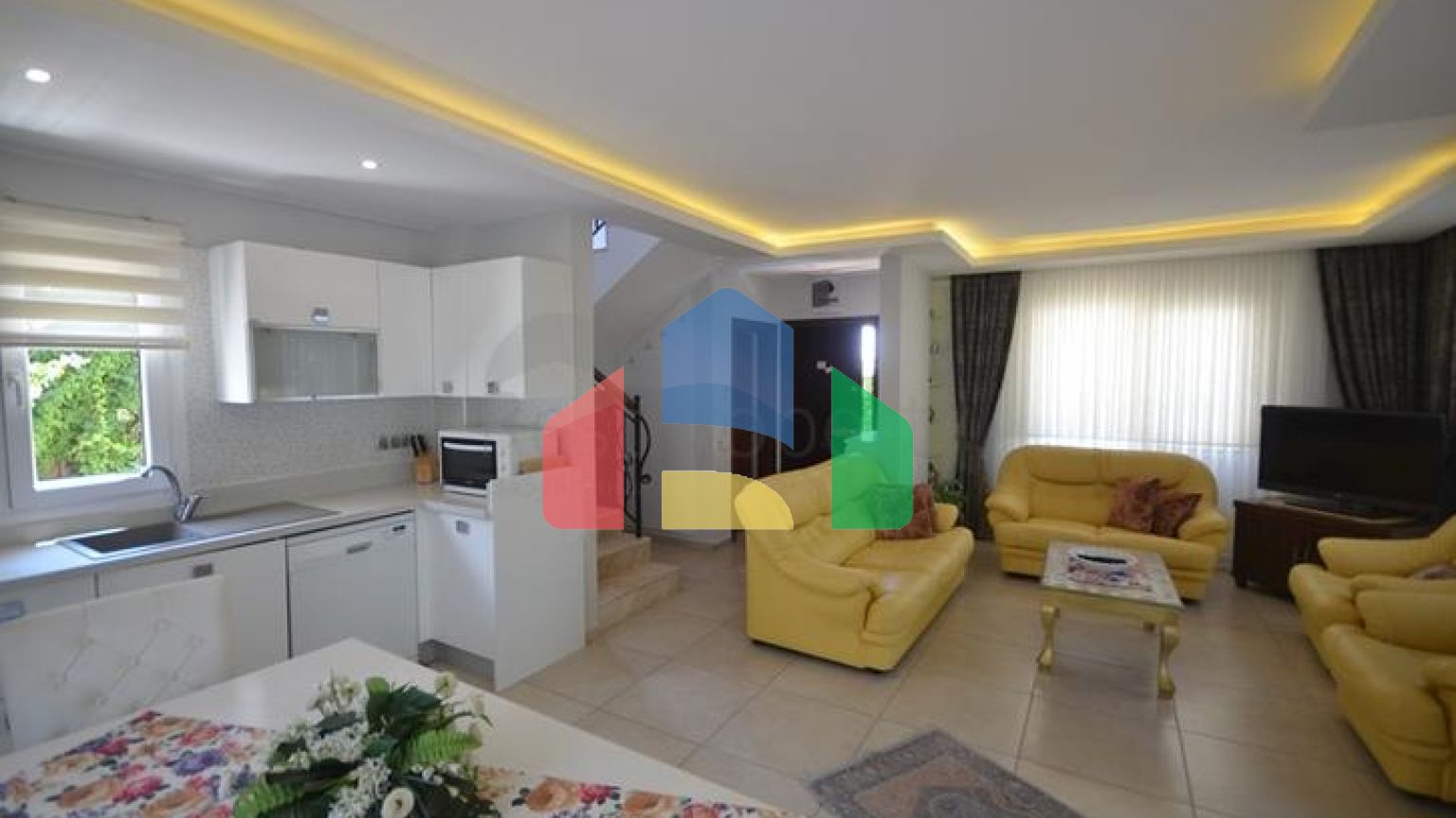 Вілла планування 4 + 1 в районі Фетхіє - Анталія