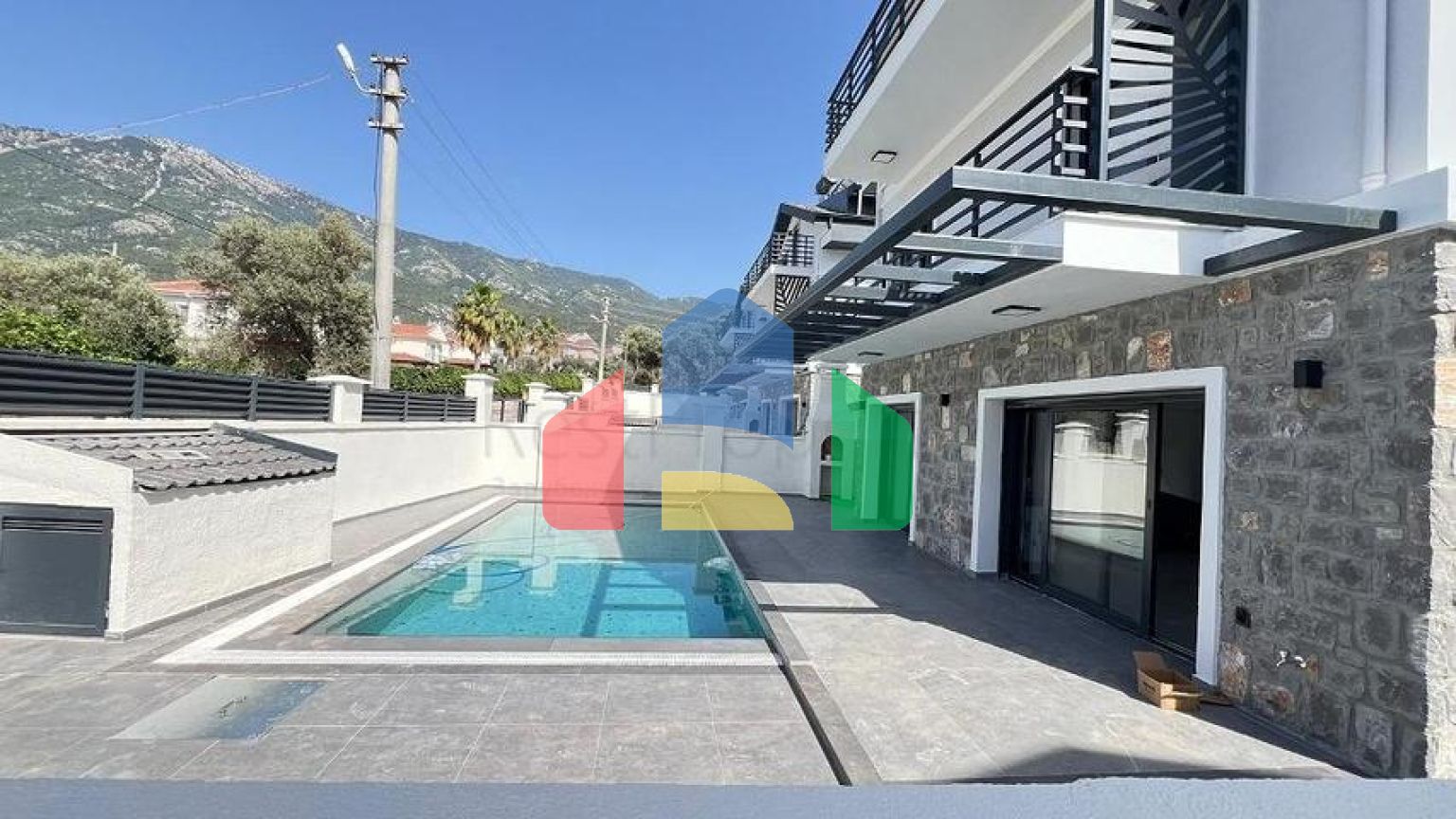 Вілла планування 4 + 1 в районі Фетхіє - Анталія