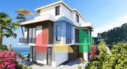 Вілла планування 6 + 1 в районі Фетхіє - Анталія