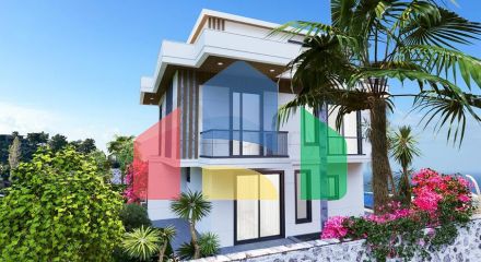 Вілла планування 6 + 1 в районі Фетхіє - Анталія