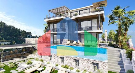 Вілла планування 6 + 1 в районі Фетхіє - Анталія