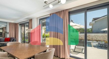 Вилла планировки 3+1 в районе Фетхие - Анталия