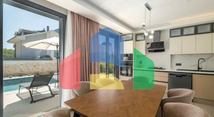 Вилла планировки 3+1 в районе Фетхие - Анталия