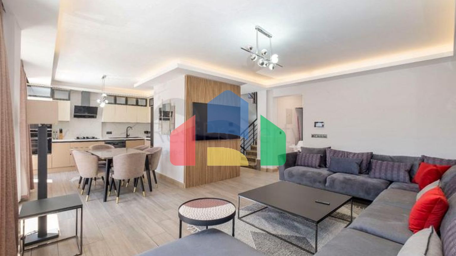 Вилла планировки 3+1 в районе Фетхие - Анталия