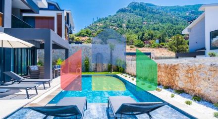 Вилла планировки 3+1 в районе Фетхие - Анталия