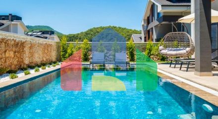 Вилла планировки 3+1 в районе Фетхие - Анталия