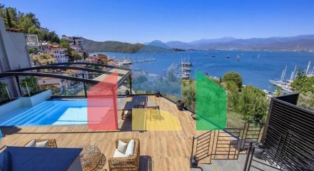Вилла планировки 5+1 в районе Фетхие - Анталия