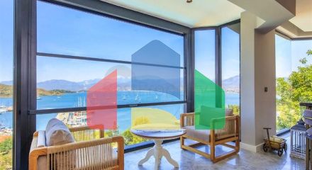 Вилла планировки 5+1 в районе Фетхие - Анталия