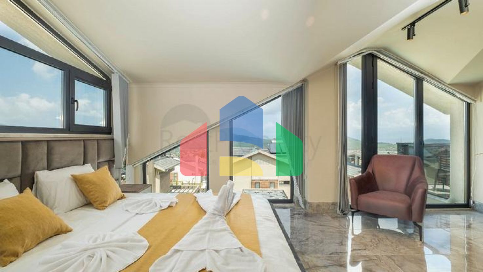 Вілла планування 3 + 1 в районі Фетхіє - Анталія