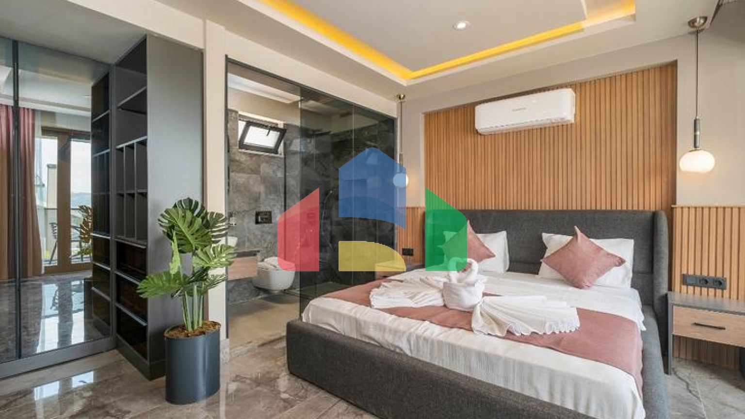 Вілла планування 3 + 1 в районі Фетхіє - Анталія