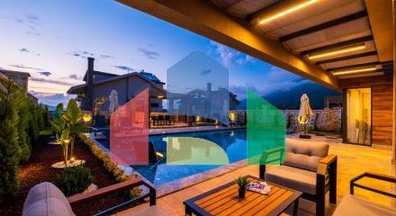 Вілла планування 3 + 1 в районі Фетхіє - Анталія